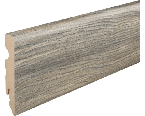 Sockelleiste mit Holzoptik Oberfläche zur Wandverkleidung