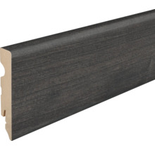 Fußleiste aus MDF mit Holzoptik Oberfläche für den Innenausbau