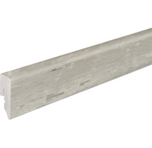 Fußleiste mit Holzoptik Oberfläche zur Wandverkleidung