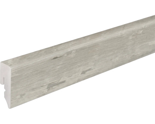 Fußleiste mit Holzoptik Oberfläche zur Wandverkleidung
