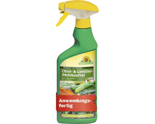 Neudorff Armisan AF PilzFrei Obst- und Gemüse-MehltauFrei Sprühflasche zur Bekämpfung von Pilzkrankheiten an Pflanzen.