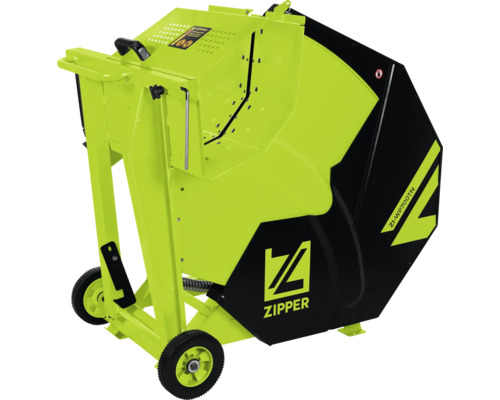 Zipper Wippsäge ZI-WP700TN mit stabilem Stahlgestell und Fahrwerk zum Brennholzsägen