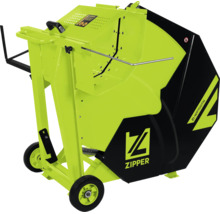 Wippsäge Zipper ZI-WP700TN mit Fahrwerk für den effizienten Brennholzschnitt.