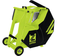 Wippsäge Zipper ZI-WP700TN mit Metallsägeblatt und Rädern für den mobilen Einsatz im Garten.