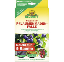 Neudorff Neudomon Pflaumenmadenfalle Komplettset zur biologischen Bekämpfung von Pflaumenwicklern an Pflaumen und Zwetschenbäumen.