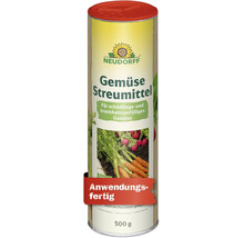 Neudorff Gemüse Streumittel 500 Gramm gegen Schädlinge und Krankheiten an Gemüse, anwendungsfertiges Streupulver für Garten und Hochbeet.