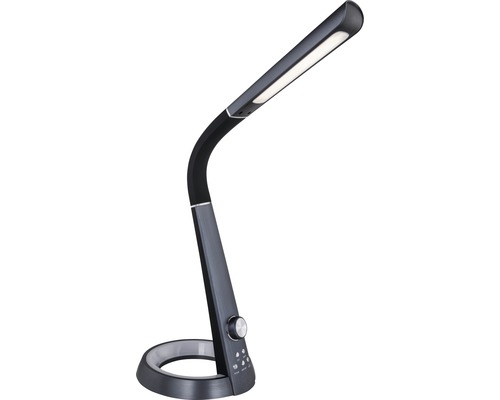 LED Tischlampe Mitti 8W 750 lm 6300 K kaltweiß-warmweiß 183x343x640 mm schwarz Schreibtischleuchte mit LED Leuchtmittel