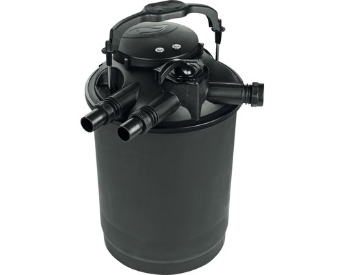 Teichfilter SICCE Green Reset 100 Set inkl. Pumpe Schwarzer Teichfilter zur Wasserreinigung