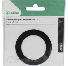 Körö Flachdichtung für Ablaufventil, 47 x 68 x 1 Millimeter