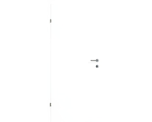 Weiße Innentür mit Türgriff