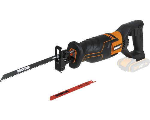 Akku-Säbelsäge Worx WX500.9, 20 V, ohne Akku und Ladegerät, inkl. Gratis Akku-Starterset Akku-Säbelsäge Worx WX500.9, 20 V, ohne Akku und Ladegerät, inkl. Gratis Akku-Starterset