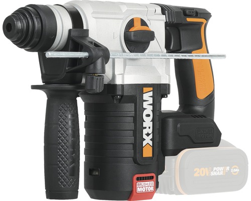 Akku-Bohrhammer Worx Nitro WX380.9, SDS-plus, 20 V, ohne Akku und Ladegerät Akku-Bohrhammer