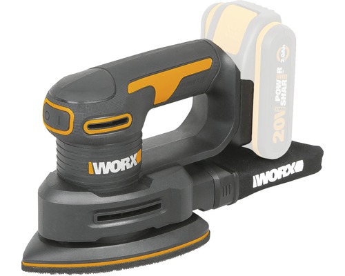 Worx Akku-Exzenterschleifer mit 20 Volt Akku