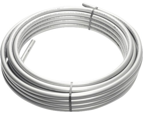 Alu-Verbundrohr Rehau Rautitan stabil 16,2x2,6 mm 100 m im Ring Gerolltes Metallrohr