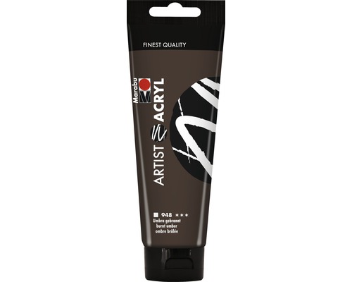 Marabu Acrylfarbe Artist Acryl umbra gebrannt 948 120 ml Marabu Artist Acrylfarbe Umbra gebrannt in Tube