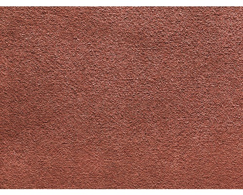 Teppichboden Shaggy Venezia terra FB66 400 cm breit (Meterware) Nahaufnahme einer rauen Putzoberfläche