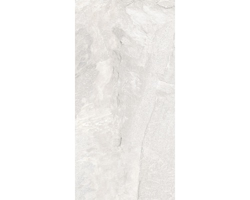 Hellgraue Steinzeugfliese mit matter Oberfläche