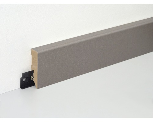 Sockelleiste aus Holz mit Clipbefestigung