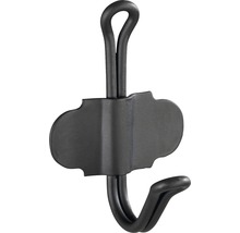 Wandhaken aus Metall mit zwei Haken