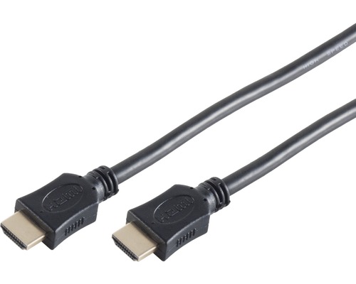 HDMI Anschlusskabel UHD A-Stecker 4K 3 m schwarz