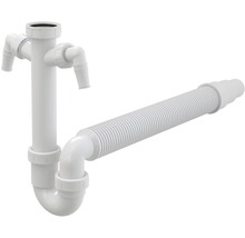 Röhrensiphon Alca 1 1/2" x DN50/40 für Spüle Geschirrspüler Waschmaschine