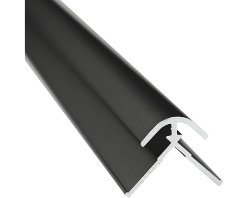 Schwarzes Aluminium Eckprofil
