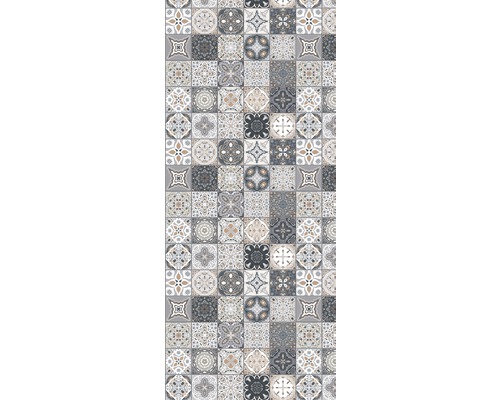 Fliesenmuster mit verschiedenen Ornamenten für Wand und Boden