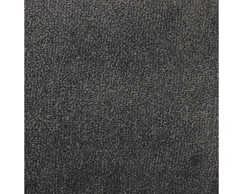 Teppichboden Velours Palma graphit 500 cm breit (Meterware)