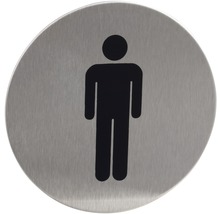 Herren-WC-Schild aus Metall