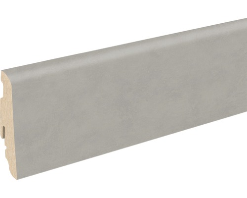 Sockelleiste Sidewalk Beton grau FU060L 19x58x2400 mm Sockelleiste aus Holz