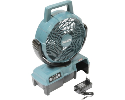 Akku Tischventilator Makita XGT CF001GZ 40 V Ø 235 mm blau