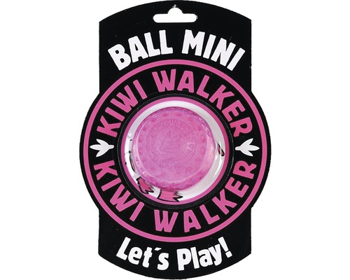 Hundespielzeug Kiwi Play Ball Mini pink 6 cm