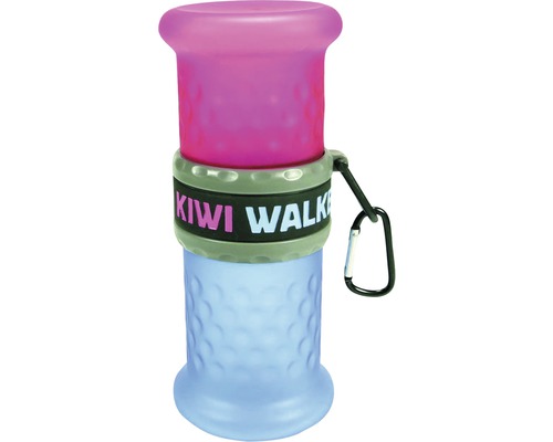 Reise Futter- und Wasserbehälter Hund Kiwi Travel Bottle 2 in 1 blau 9,5 x 23,7 cm für unterwegs Reise Futter- und Wasserbehälter Hund Kiwi Travel Bottle 2 in 1 blau 9,5 x 23,7 cm für unterwegs