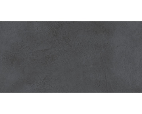 Feinsteinzeug Bodenfliese Cementine 59,7x119,7 cm anthrazit matt rektifiziert