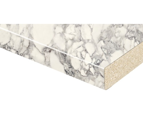 Küchenarbeitsplatte K4890 Arabescato 4100x600x38 mm Arbeitsplatte mit Marmoroptik