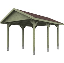 Holzcarport mit Dach