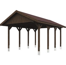 Holzcarport mit Dach