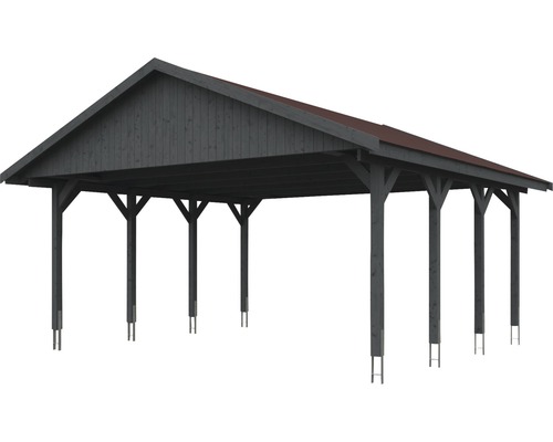 Holzcarport mit Dach für den Aussenbereich