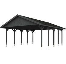 Holz Carport mit Dach
