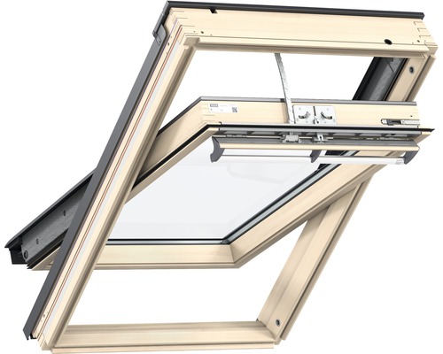 VELUX Schwingfenster INTEGRA GGL 114X160 Kiefer endlackiert klar SK10