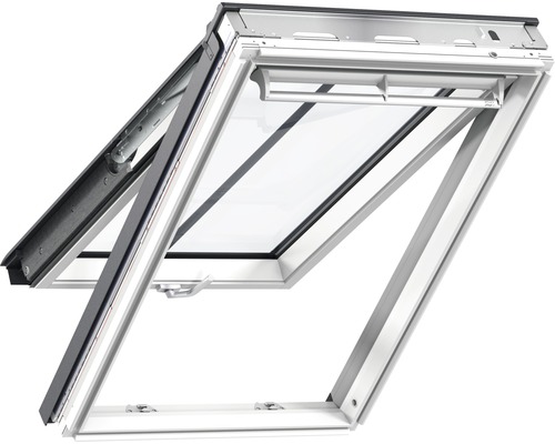 VELUX Klapp Schwingfenster GPL 94X160 Kiefer endlackiert weiß PK10