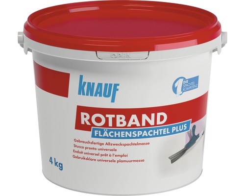 Knauf Rotband Flächenspachtel Plus 4 kg