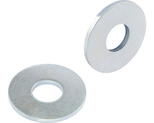 Zwei Unterlegscheiben aus Metall