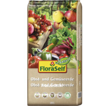 FloraSelf Obst- und Gemüseerde, 18 Liter Sack