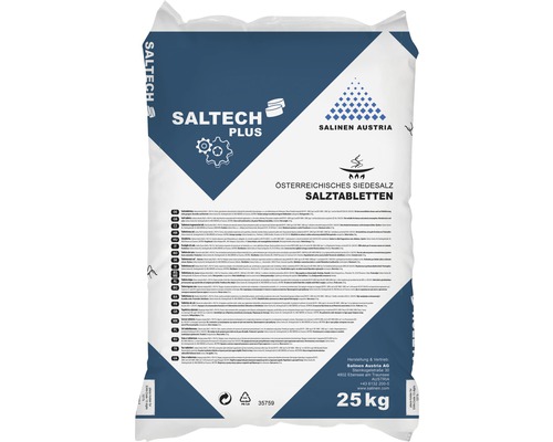 Regeneriersalztabletten Saltech Plus für Wasserenthärtung 25 kg Regeneriersalztabletten Saltech Plus für Wasserenthärtung 25 kg