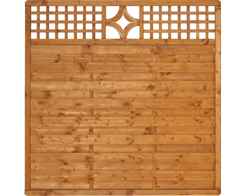 Zaunelement Konsta Livia 180 x 180 cm kirschbaum Zaunelement Konsta Livia 180 x 180 cm kirschbaum