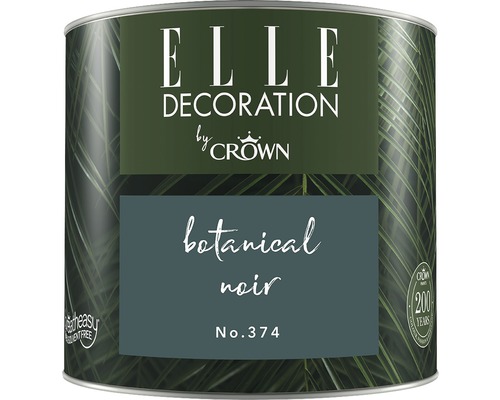 Elle Decoration by Crown Farbe, Botanical Noir, No. 374 in Dose