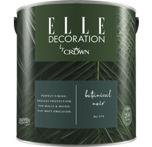 Elle Decoration Farbe von Crown, Botanical Noir, Farbe für Wände und Holz
