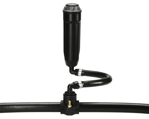 Tropfbewässerungssystem mit Filter und Schlauchverbindung