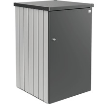 Mülltonnenbox Biohort Alex Variante 1.3 80 x 88 x 129 cm silber-dunkelgrau